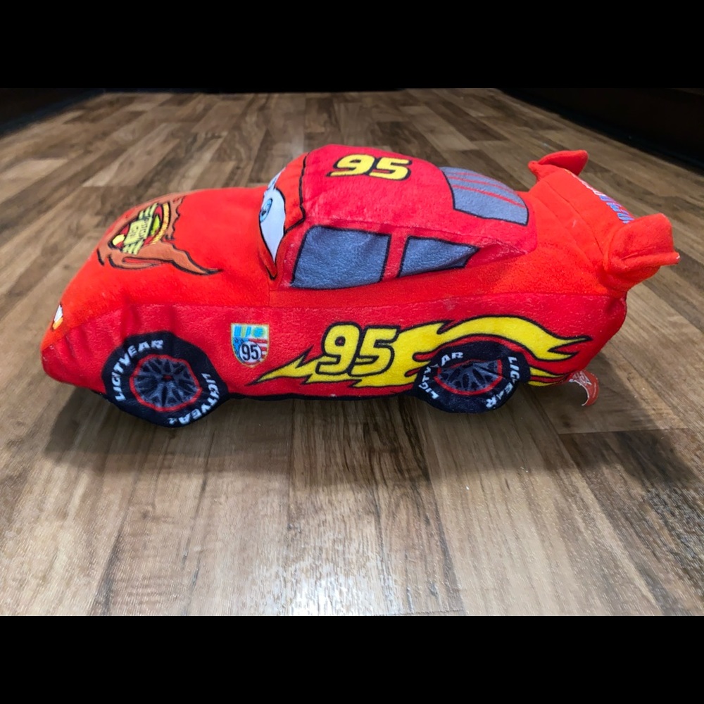 ⚡️Disney Lightning McQueen Kids Car Pillow.